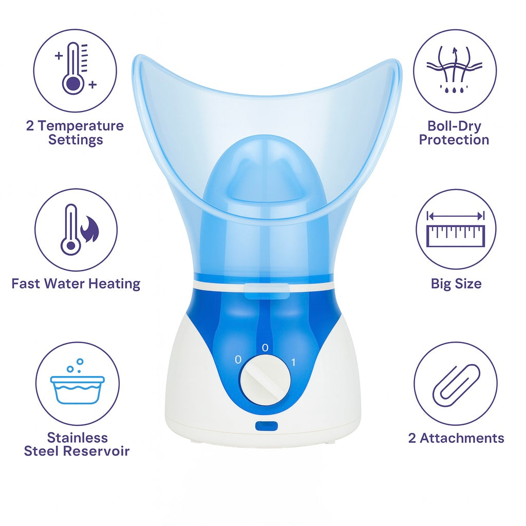 Mist Spraying Face Steamer